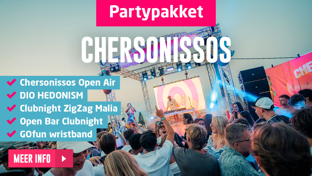 Partypakket Chersonissos