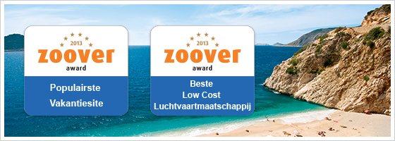 Corendon wint twee Zoover Awards