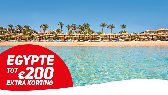 Boek nú je zonvakantie naar Egypte!