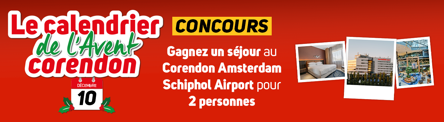 Calendrier de l'avent Corendon 10 décembre