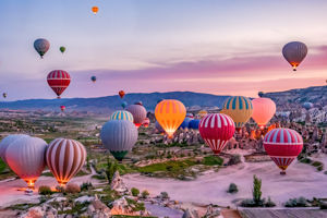 Ballonvaart in Cappadocië
