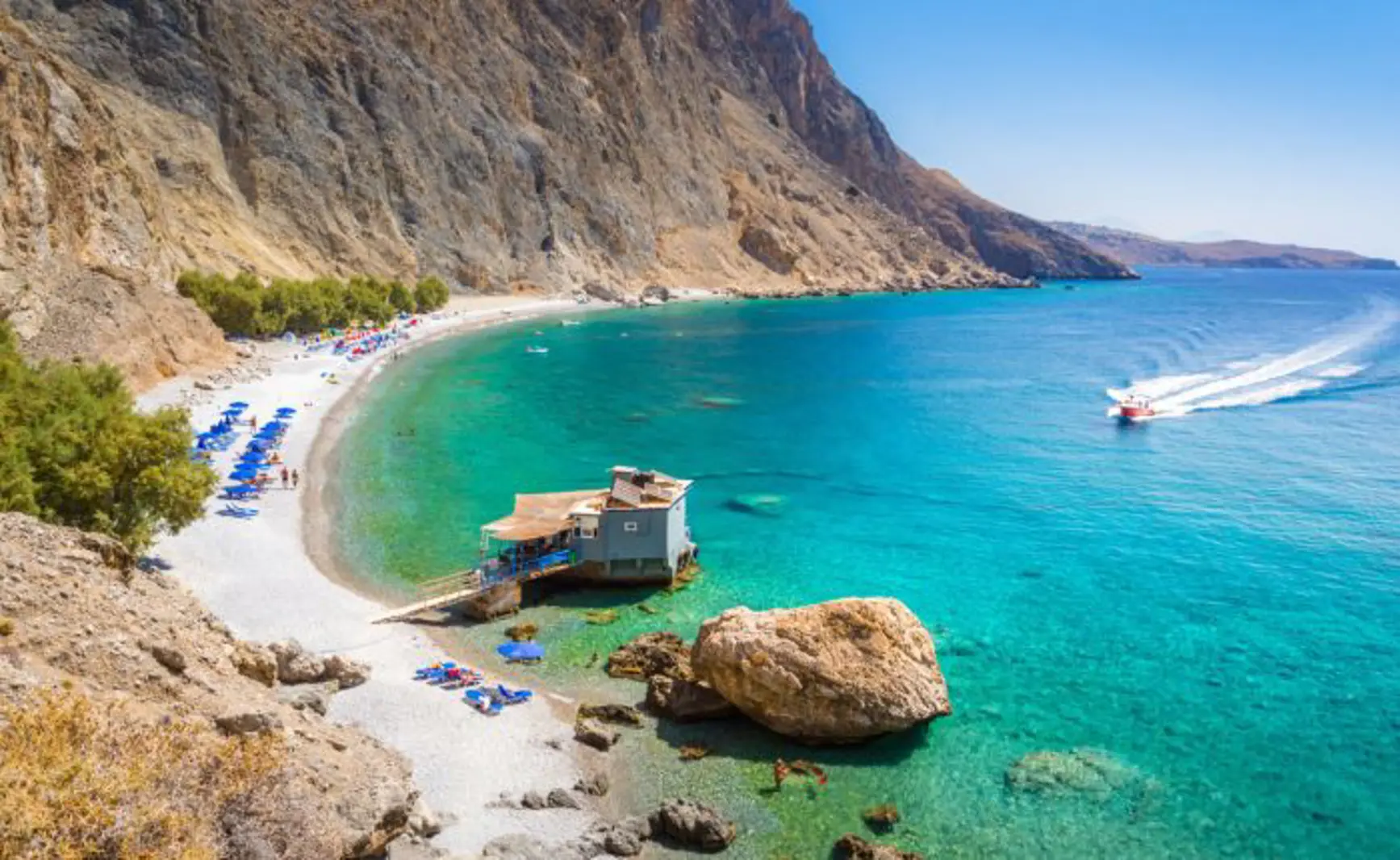 Excursion en bateau à Loutro
