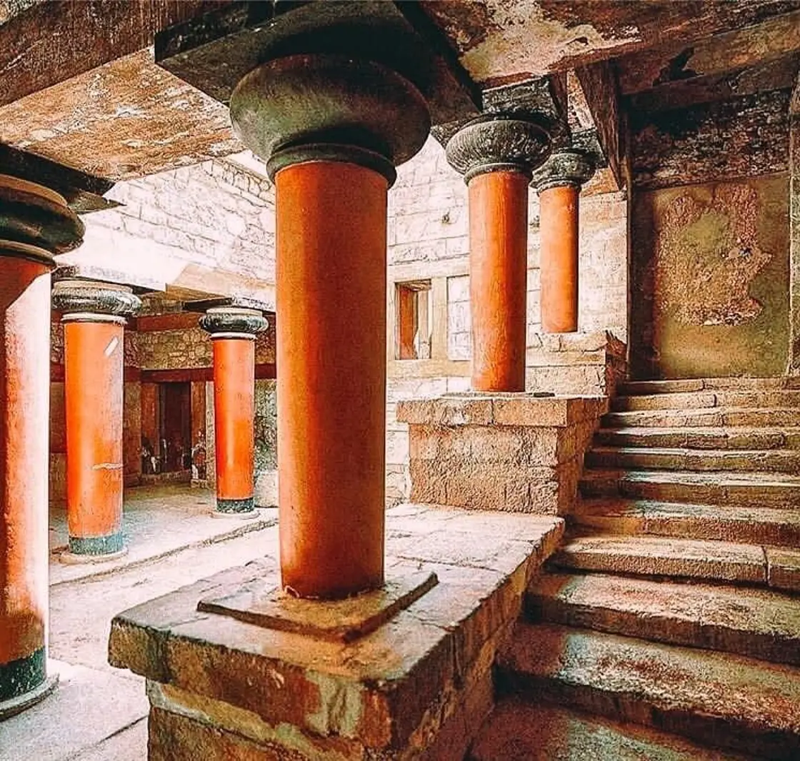 Visite de Knossos, Archanes et Thrapsano