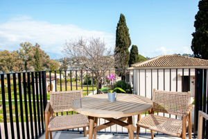Woonvoorbeeld Familie Bungalow Tuinzicht