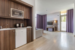 Woonvoorbeeld suite terrace