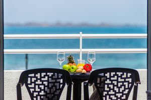 Woonvoorbeeld studio zeezicht