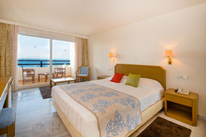 Woonvoorbeeld suite met zeezicht