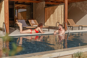 Woonvoorbeeld swim up kamer