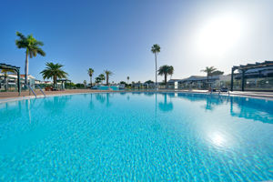 Maspalomas Lago Canary Sunset