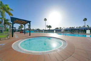 Maspalomas Lago Canary Sunset