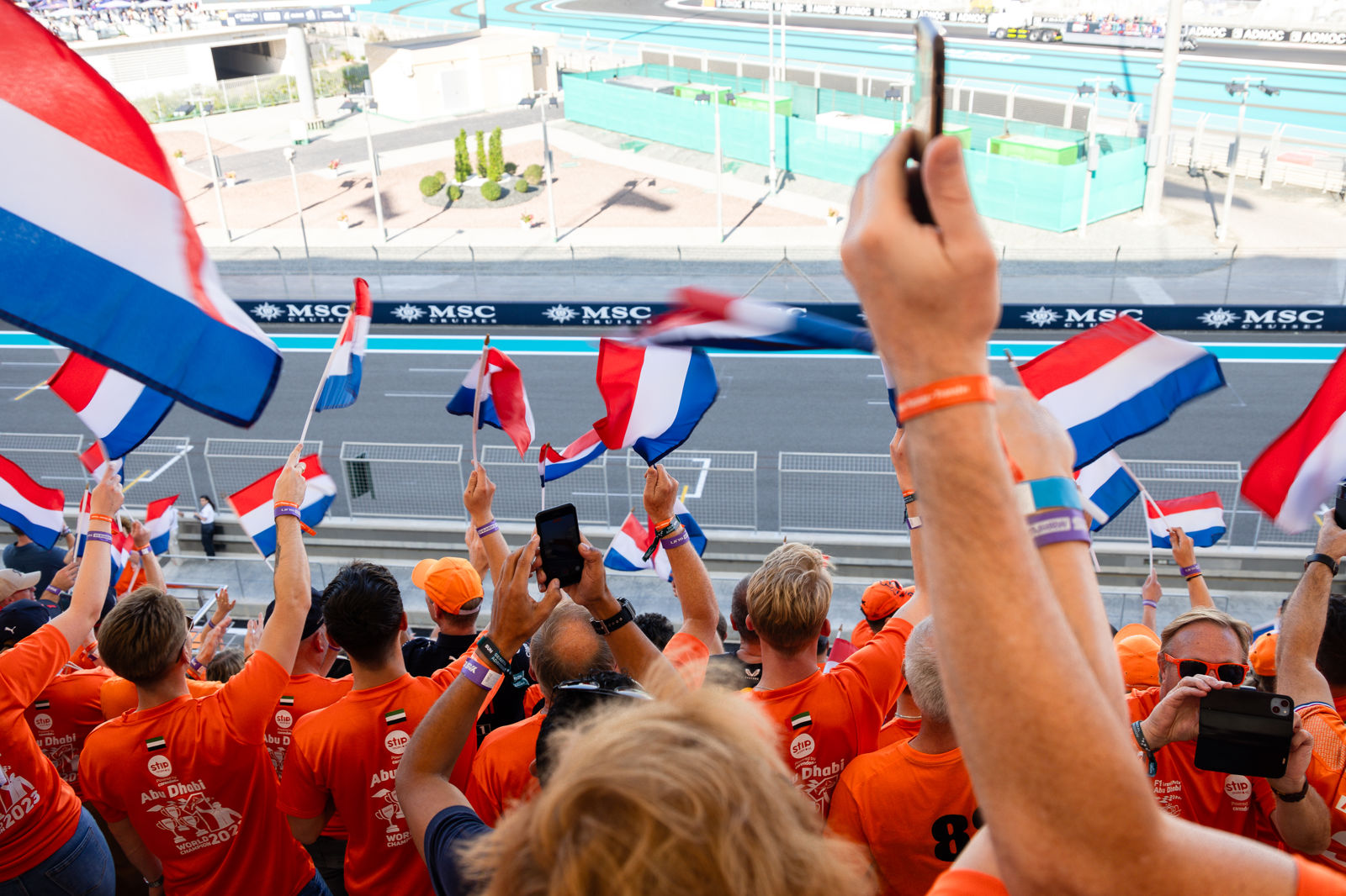 Formule 1 Abu Dhabi per Oranje charter, 6 dagen