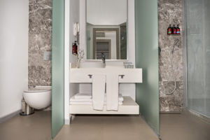 Woonvoorbeeld Familiekamer deluxe zeezicht