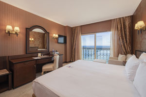 woonvoorbeeld standaardkamer zeezicht