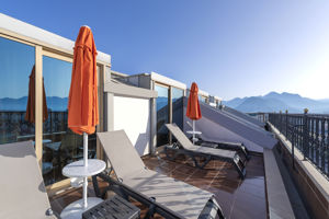 woonvoorbeeld terrace suite