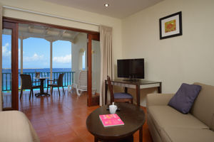 Woonvoorbeeld juniorsuite deluxe zeezicht