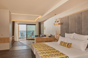 Woonvoorbeeld Junior Suite frontaal zeezicht