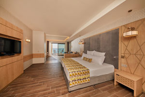 Woonvoorbeeld Junior Suite frontaal zeezicht