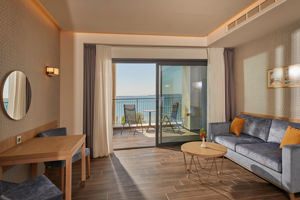 Woonvoorbeeld Junior Suite frontaal zeezicht