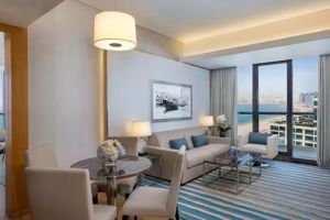 Woonvoorbeeld Suite met zeezicht