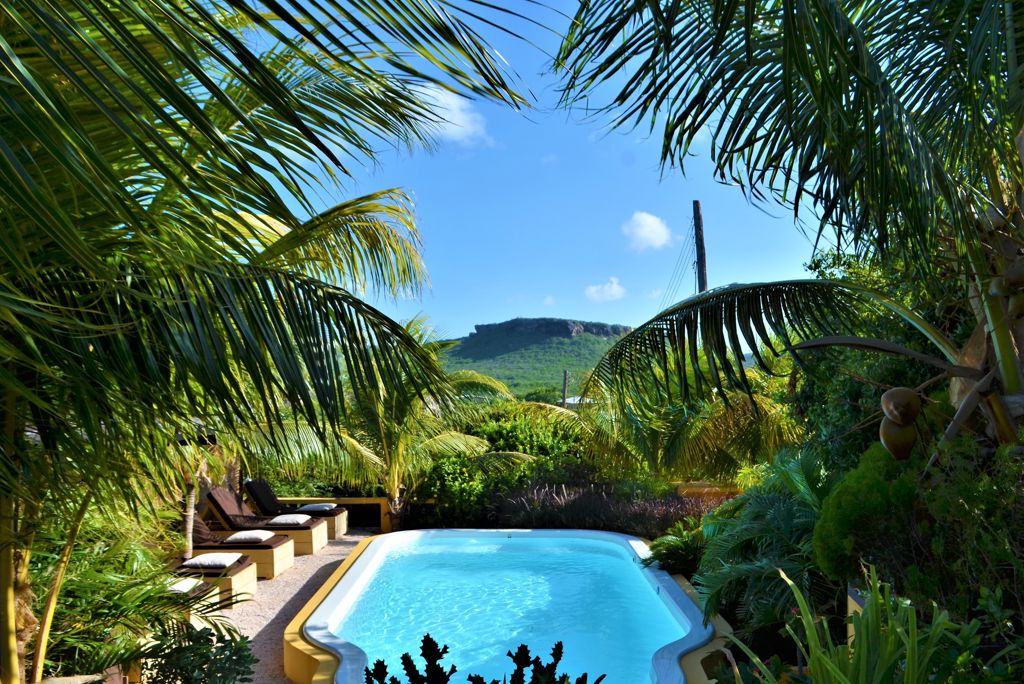 Outdoor Living Studio - Jan Kok Lodges in Curaçao