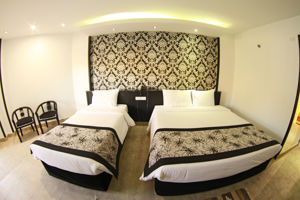 Woonvoorbeeld deluxe kamer