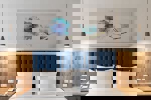 Woonvoorbeeld deluxe kamer