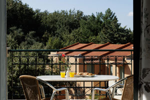 Woonvoorbeeld superiorkamer tuinzicht