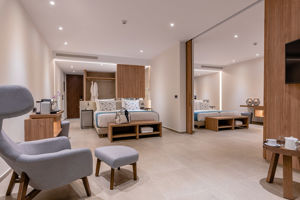 Woonvoorbeeld 3-kamersuite met privézwembad