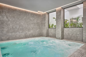 Woonvoorbeeld deluxe kamer swim up