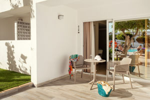 Woonvoorbeeld Junior Suite met terras