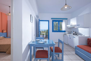 Woonvoorbeeld 2-kamerappartement zeezicht