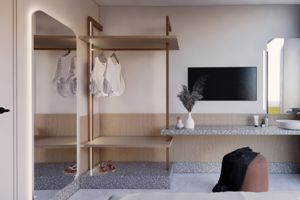 Woonvoorbeeld Luxury 2-kamerappartement