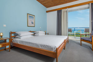 Woonvoorbeeld standaardkamer zeezicht