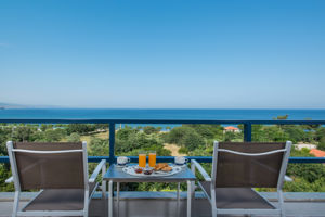 Woonvoorbeeld standaardkamer zeezicht