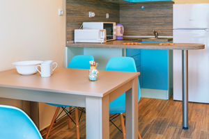 Woonvoorbeeld standaard 2-kamerappartement