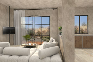 Artist impression 4-kamer Villa Deluxe met privezwembad