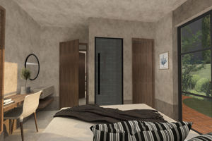 Artist impression 5-kamer Villa Maisonnette met privezwembad 