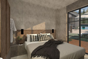 Artist impression 5-kamer Villa Maisonnette met privezwembad 