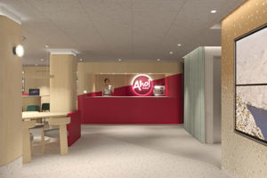 artistic impression lobby