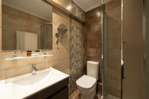 Woonvoorbeeld Bungalow  tuinzicht