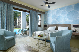 Woonvoorbeeld bungalow VIP premium gedeeld zwembad