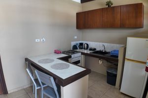 Woonvoorbeeld studio met balkon