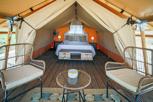 Woonvoorbeeld Glamping Tent