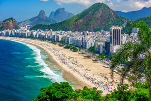 Cruise van Brazilië naar Italië