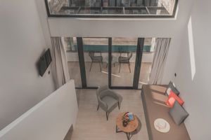 Woonvoorbeeld Suite met balkon