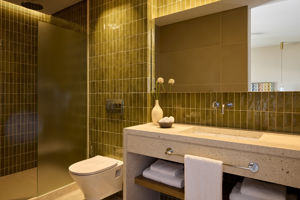 Woonvoorbeeld tweepersoonskamer deluxe grand balcony