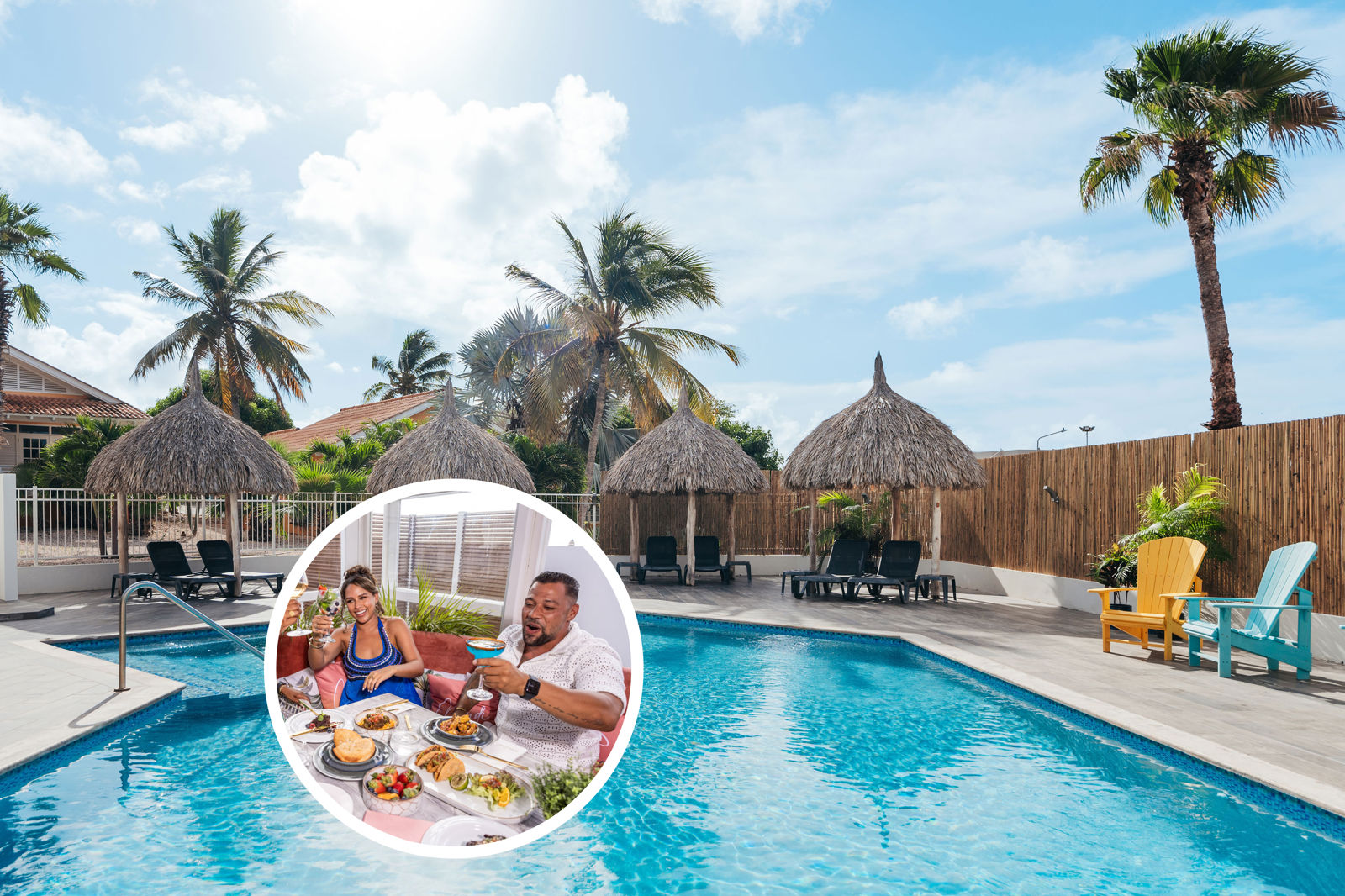 Bon Bini Seaside Resort Kulinarisches Curaçao, Mambo Beach, Curaçao
