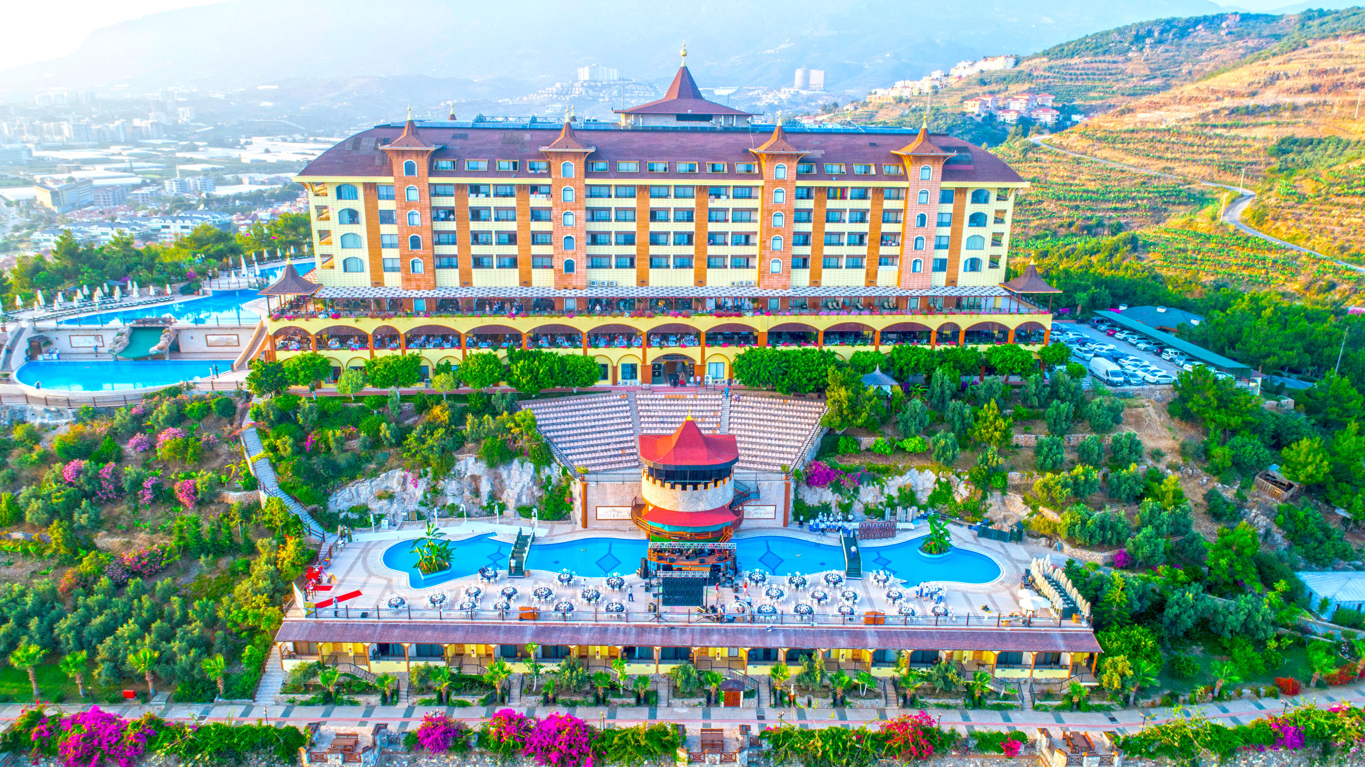 Luxe resort aan de Turkse Rivièra