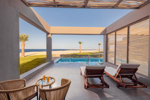 Woonvoorbeeld Swim-up Zeezicht