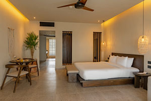 Woonvoorbeeld Swim-up Junior Suite Zeezicht